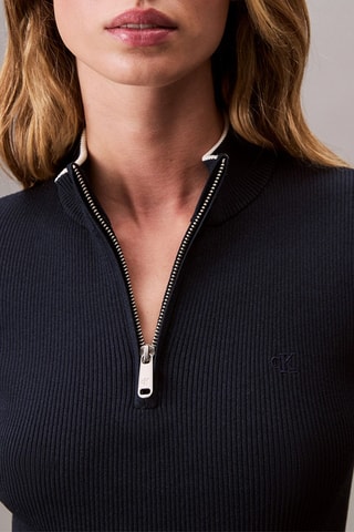 Robe fourreau - Bleu marine