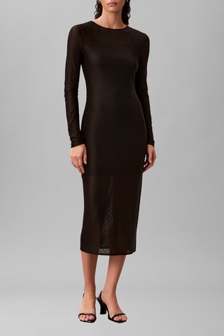 Robe droite - Noir