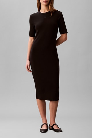 Robe t-shirt - Noir