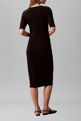 Robe t-shirt - Noir
