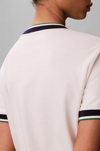 Robe t-shirt - Blanc cassé
