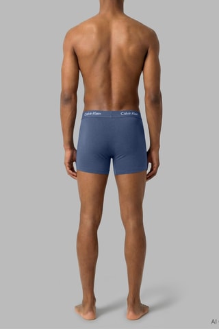 3 boxers - Bleu marine et kaki