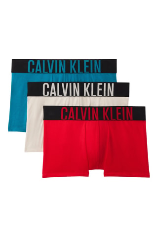3 boxers - Bleu et marron