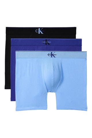 3 boxers - Bleu