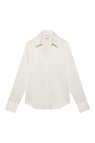 Chemisier slim - Blanc