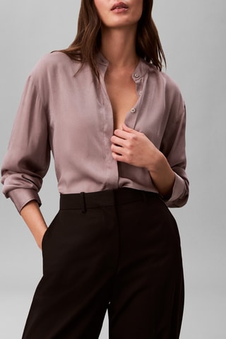 Chemisier relaxed - Gris