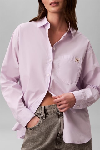 Chemisier relaxed - Mauve