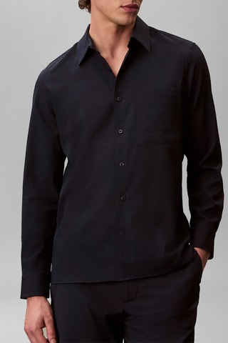 Chemise regular - Bleu marine