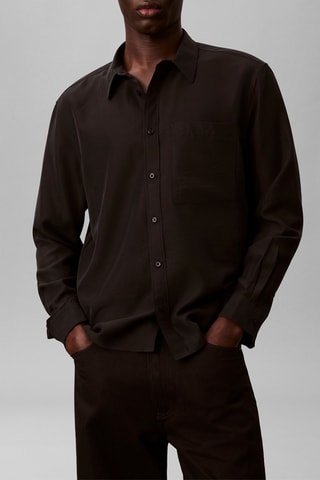 Chemise relaxed - Noir