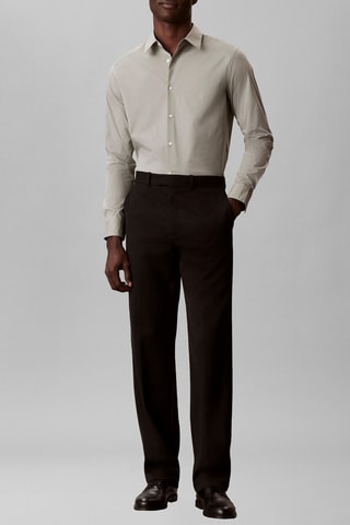 Chemise slim - Beige