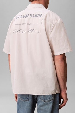 Chemise relaxed - Blanc