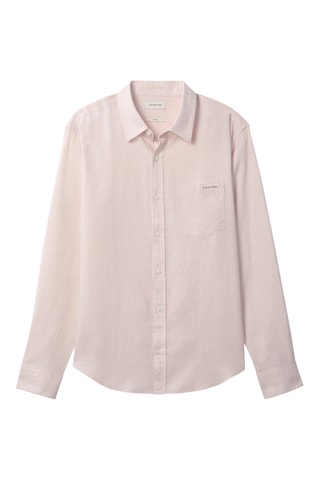 Chemise en lin - Orange