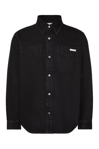Surchemise en jean - Noir