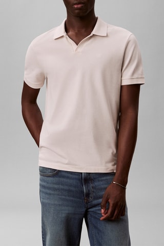 Polo regular - Blanc