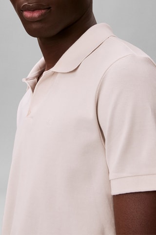 Polo regular - Blanc
