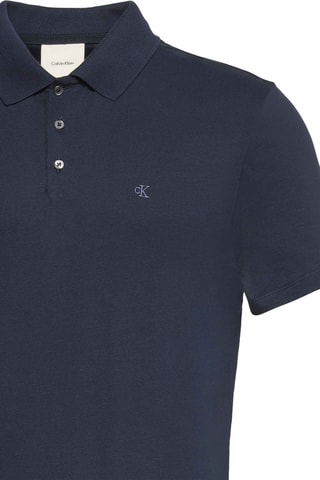 Polo slim - Bleu marine