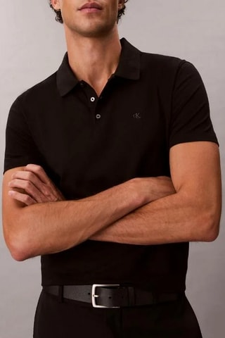 Polo slim - Noir