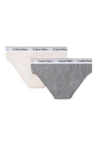 2 culottes - Rose poudré et gris