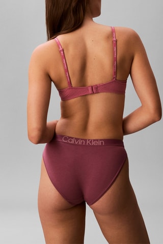 5 culottes - Rose poudré et bordeaux
