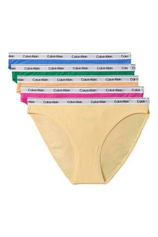 5 culottes - Jaune