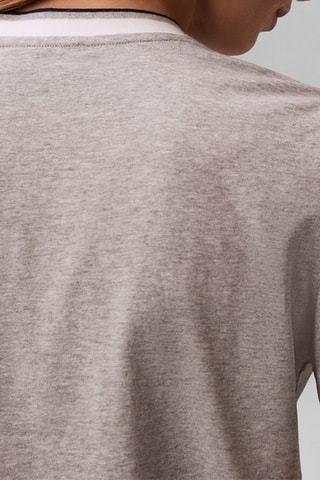 T-shirt - Gris clair chiné