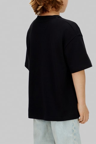 T-shirt en coton biologique - Noir