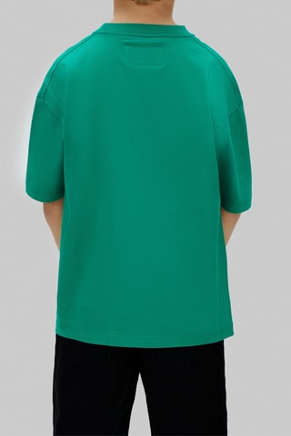 T-shirt en coton biologique - Vert