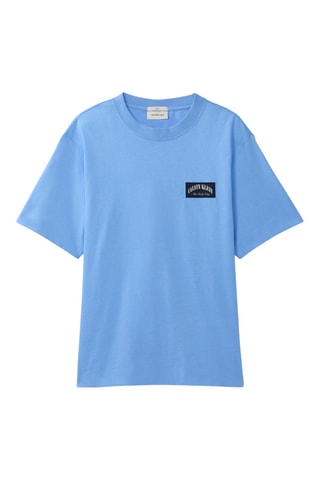 T-shirt relaxed - Bleu clair