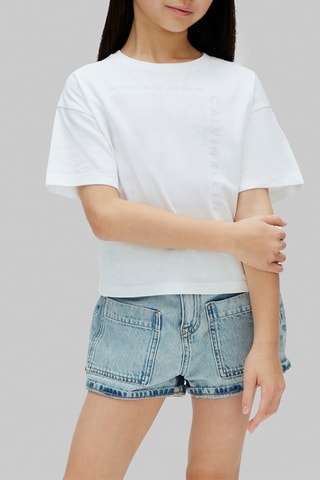 T-shirt en coton biologique - Blanc