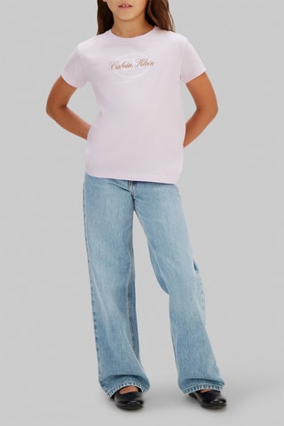 T-shirt en coton biologique - Violet