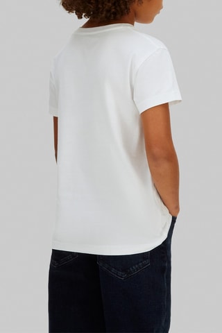 T-shirt en coton biologique - Blanc 