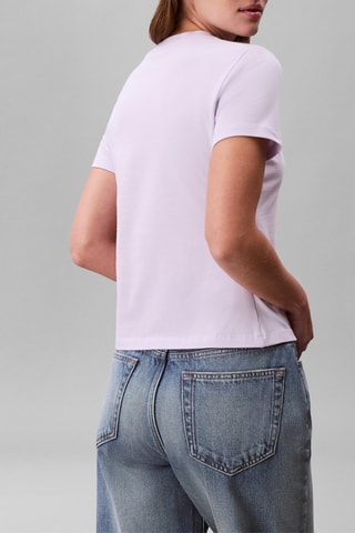 T-shirt slim - Mauve