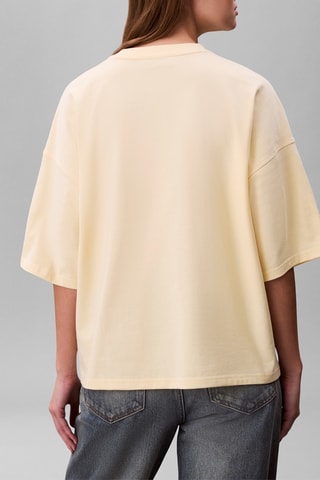T-shirt oversize - Blanc