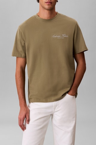 T-shirt regular - Kaki
