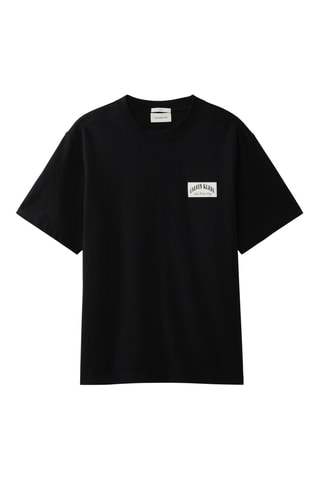 T-shirt relaxed - Noir