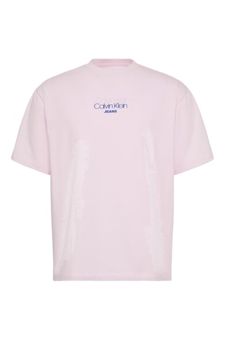 T-shirt relaxed - Rose