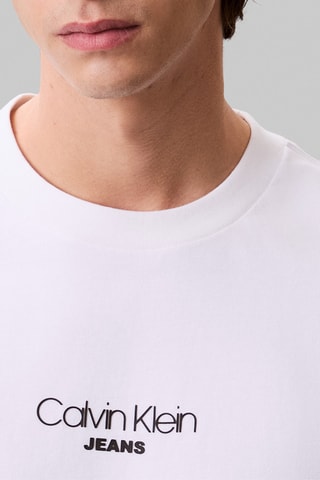 T-shirt relaxed - Blanc