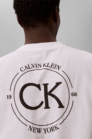 T-shirt relaxed - Blanc 