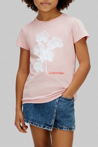 T-shirt en coton biologique - Rose
