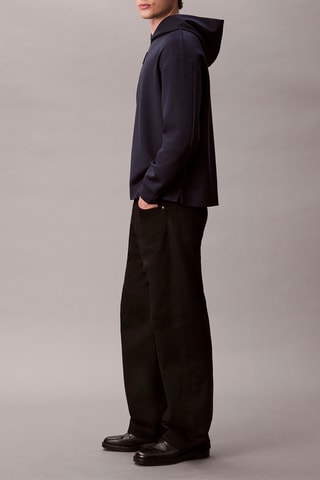 Sweat à capuche - Bleu marine
