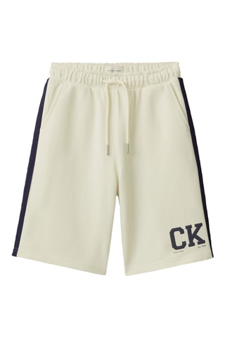 Short en coton biologique - Ecru
