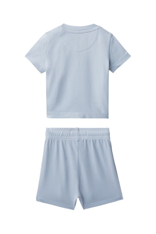 T-shirt et short en coton biologique - Ciel