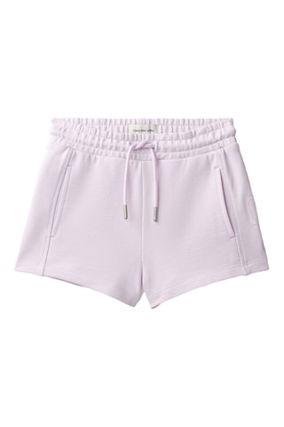Short en coton biologique - Mauve