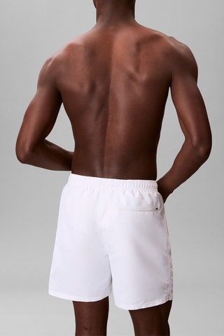 Short de bain - Blanc