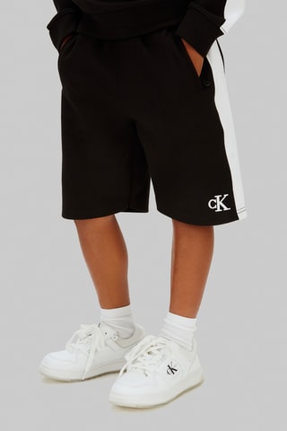 Short en coton biologique - Noir