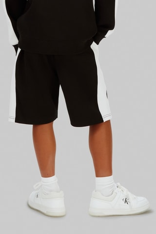Short en coton biologique - Noir