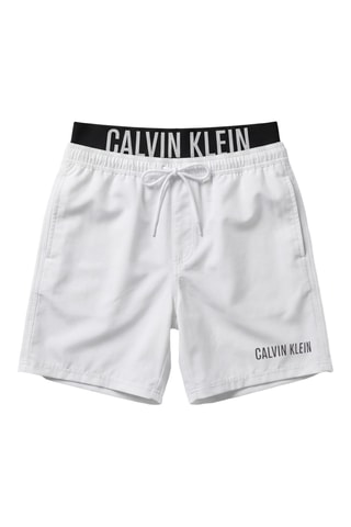 Short de bain - Blanc