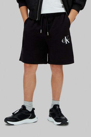 Short en coton biologique - Noir