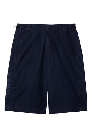 Short regular en jean - Bleu marine