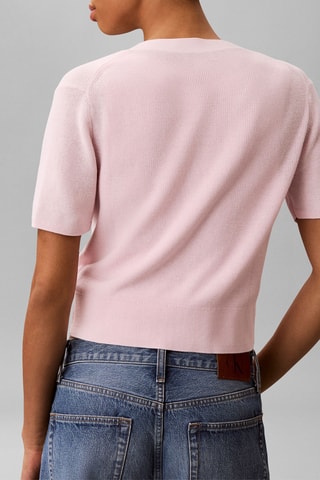 Gilet et top - Rose